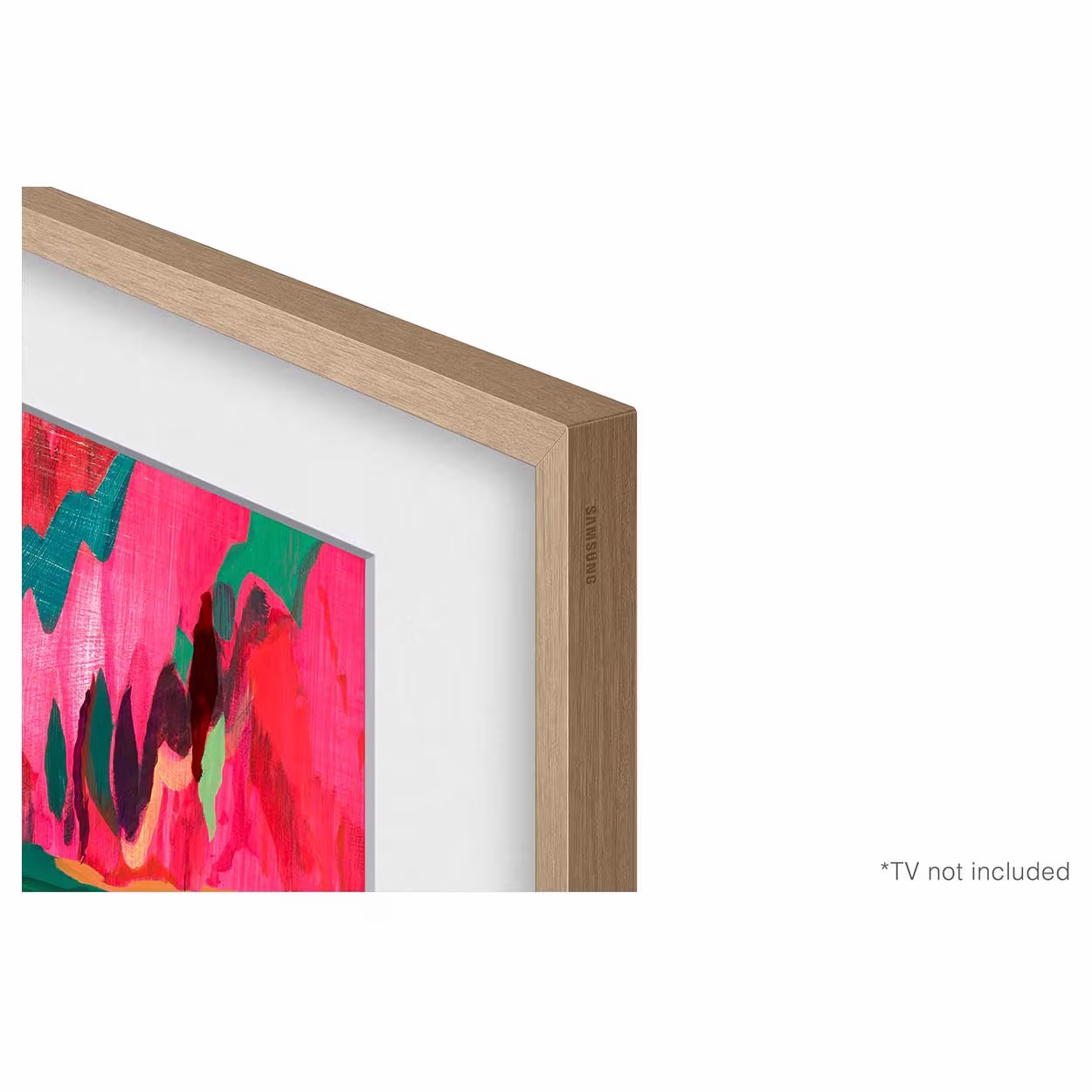 Image of Samsung Frame Wechselrahmen Teak 75'' – TV Zubehör/Fernseher Zubehör