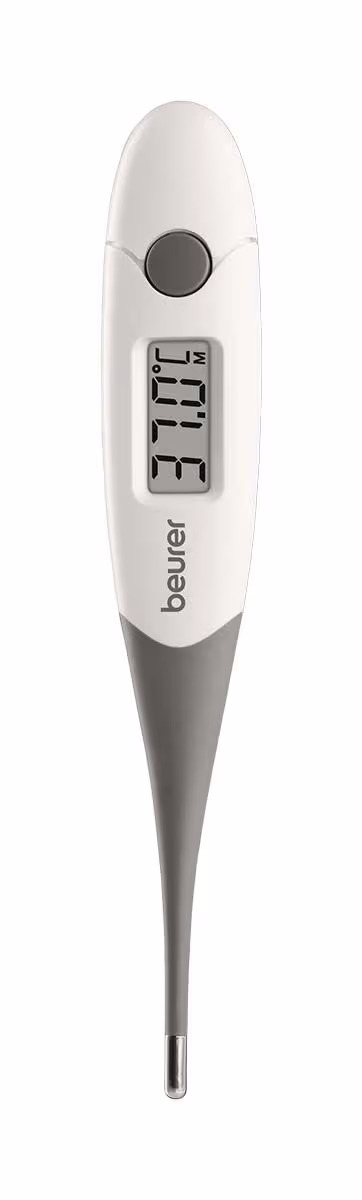 Beurer FT 16 express Fieberthermometer – Fiebermesser/Fieberthermometer – weiss / grau