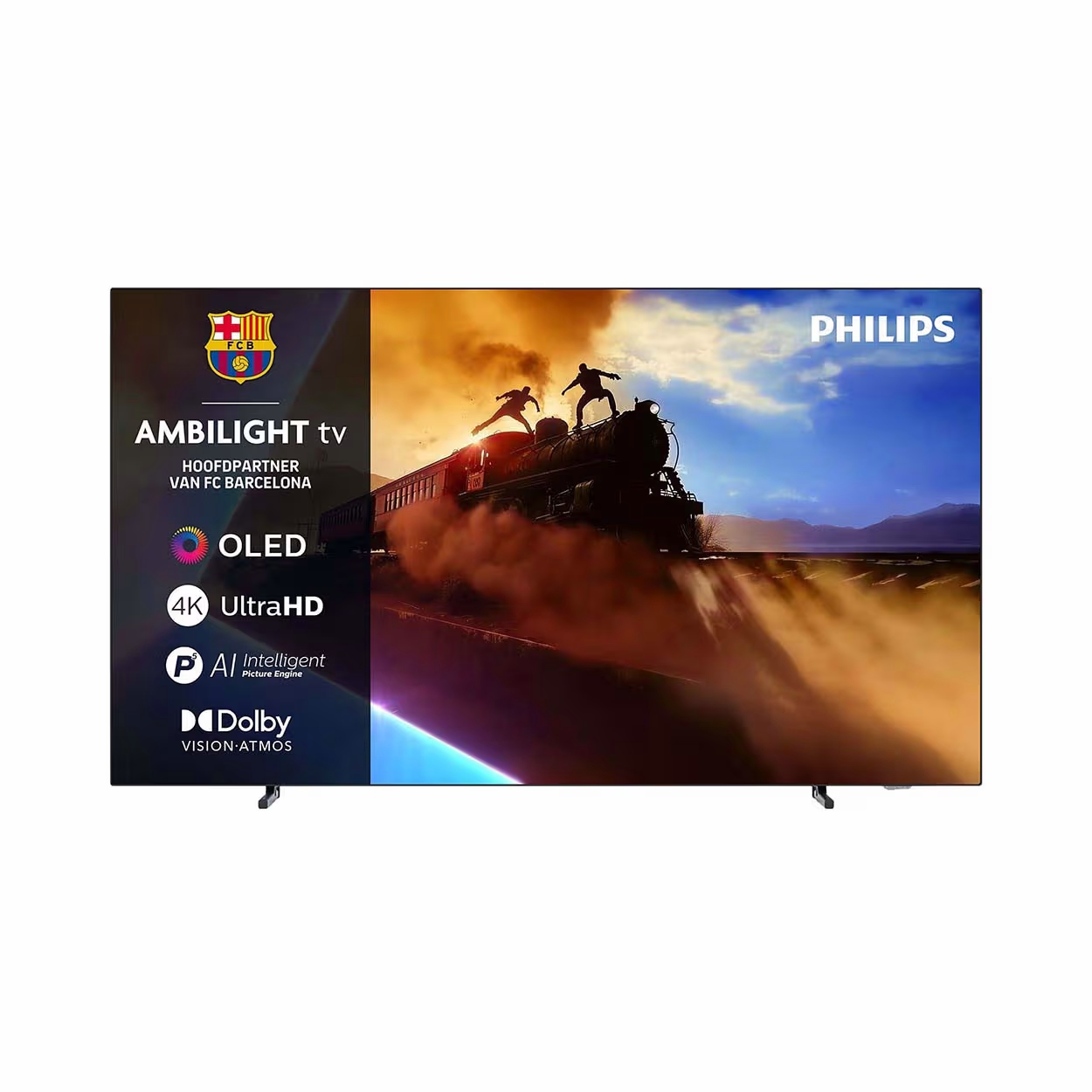 Image of Philips 48OLED760 - 48", 4K Ultra HD OLED TV, Ambilight, Titan OS, 2025 4K Ultra HD OLED TV – Fernseher – schwarz