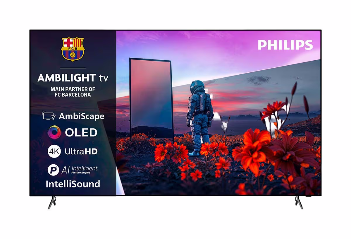Image of Philips 77OLED811 - 77", 4K OLED TV, 2026 Fernseher – schwarz