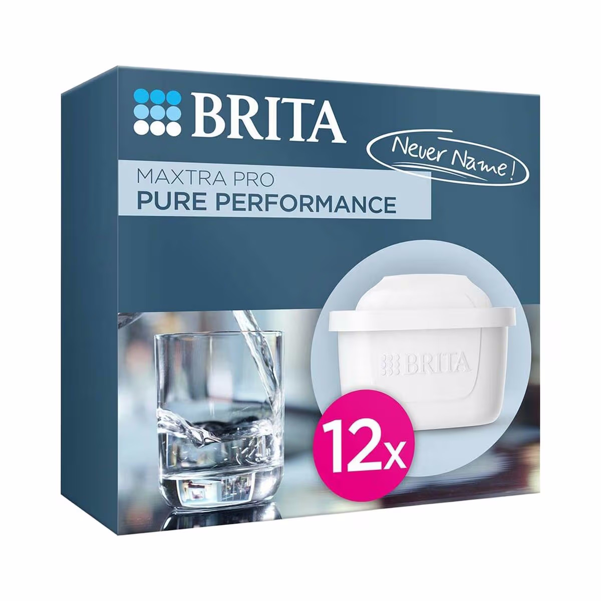 Brita Maxtra Pro Pure Performance Wasserfilter 12 Stk. – weiss