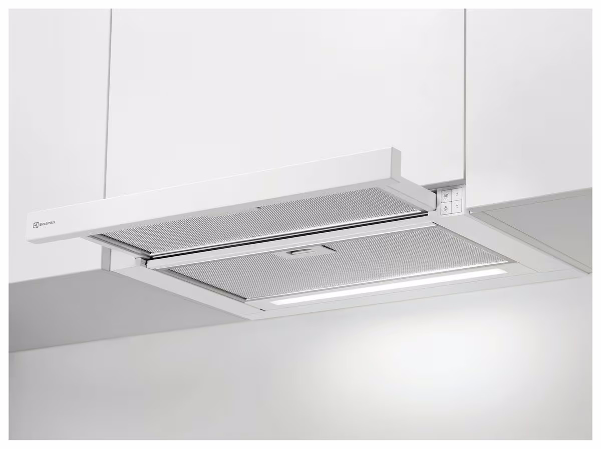 Electrolux DAK6036WE Dunstabzugshaube 60cm – Einbau Dunstabzug – weiss