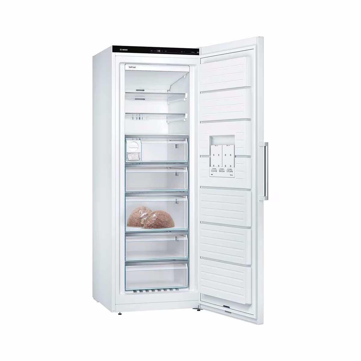 Bosch GSN58AWDPH NoFrost Gefrierschrank – Gefrierschrank/Tiefkühler freistehend – weiss
