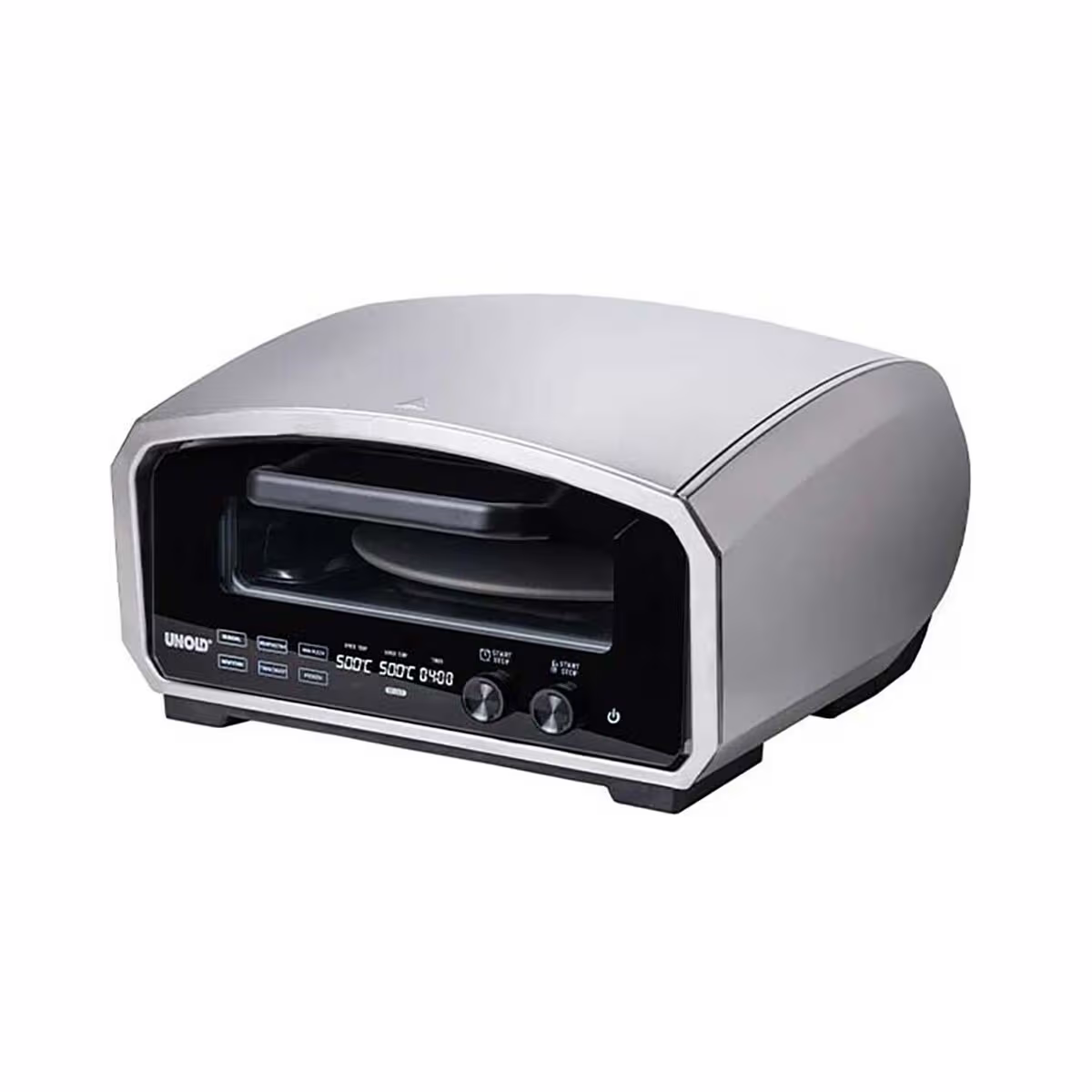 Image of Bamix Unold Enzo Pizzaofen – Pizza Ofen – silber