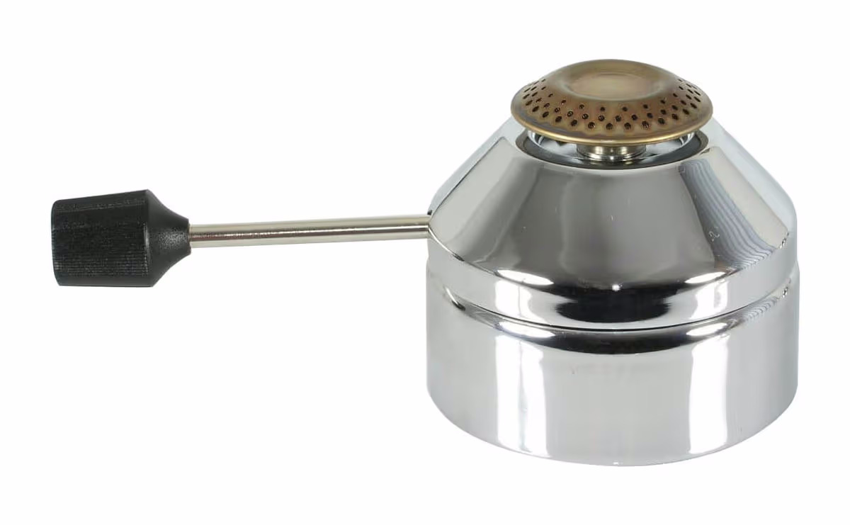 Thermo Fire 304435 Gasbrenner – Raclette Zubehör/Fondue Zubehör – silber