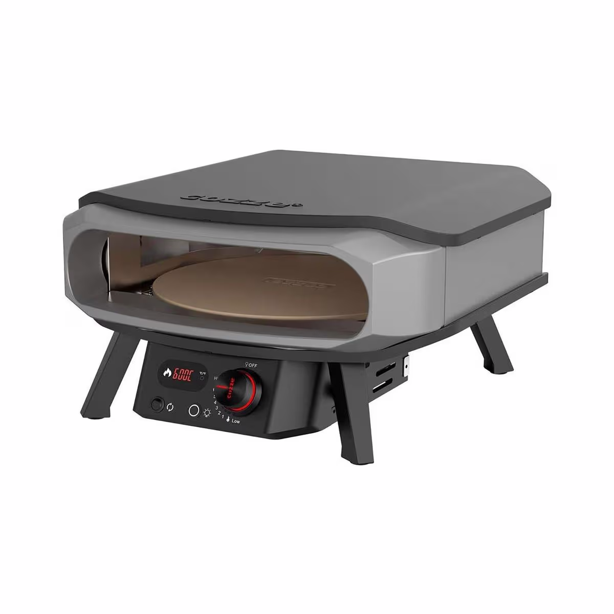 Image of Cozze 90875 17 inch Gas Pizzaofen PREMIUM ROTATE – Pizza Ofen – schwarz