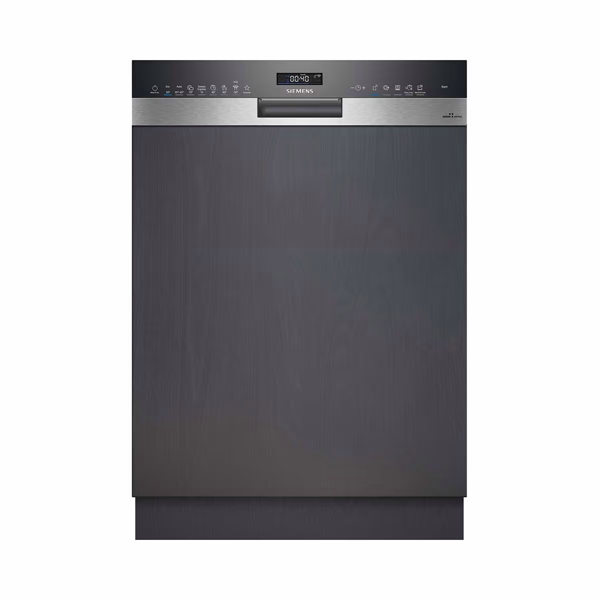 Image of Siemens iQ500, Teilintegrierter Geschirrspüler, 60 cm, Edelstahl, XXL SX55ZS01CH Einbau Geschirrspüler 60cm integriert – Einbau Geschirrspüler 60 cm
