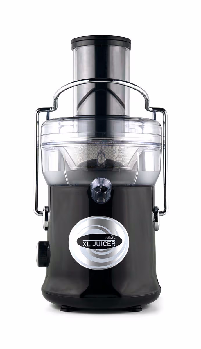 Image of BEST DIRECT Starlyf XL Juicer Saftpresse – Entsafter/Saftpresse/Zitruspresse – schwarz