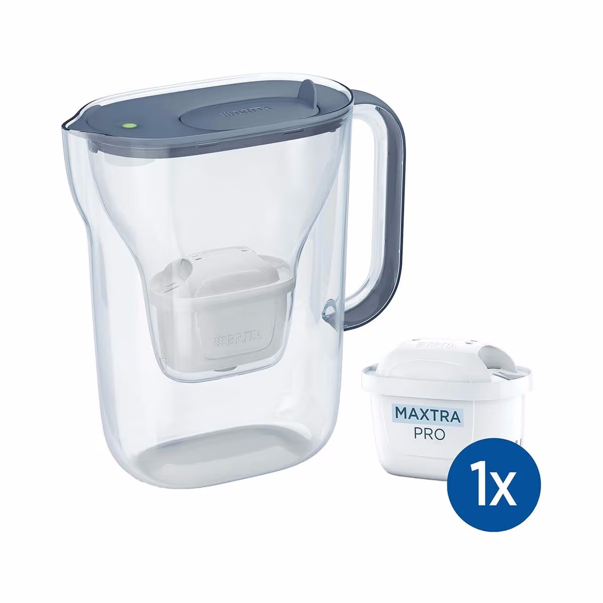 Brita Style Essential steinblau Wasserfilter