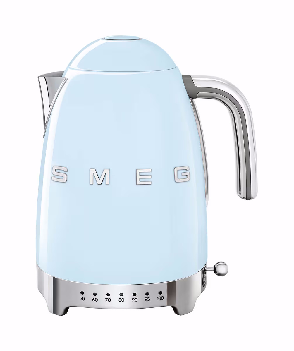 Smeg Retro Style blau varia Temp. Wasserkocher
