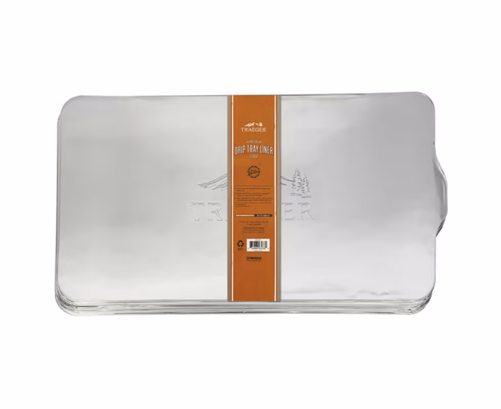 Traeger Drip Tray Liner Pro 780 5er Pack Einsatz für Fettauffangblech – Grillschale/Grillpfanne/Grillgeschirr