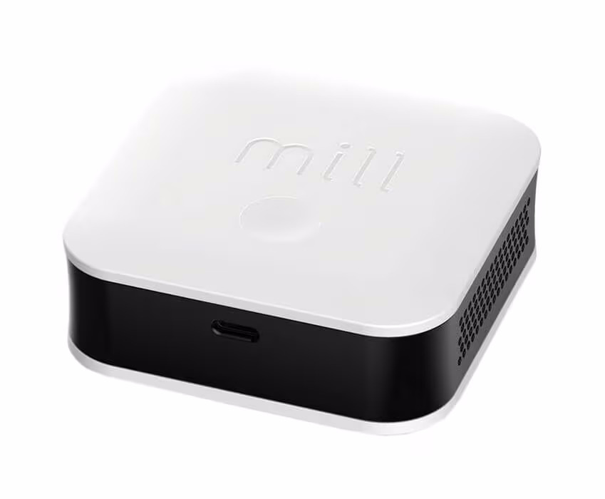 Mill Sense Indoor Air Quality Sensor - w Temperatur Sensor – Klimageräte Zubehör – weiss