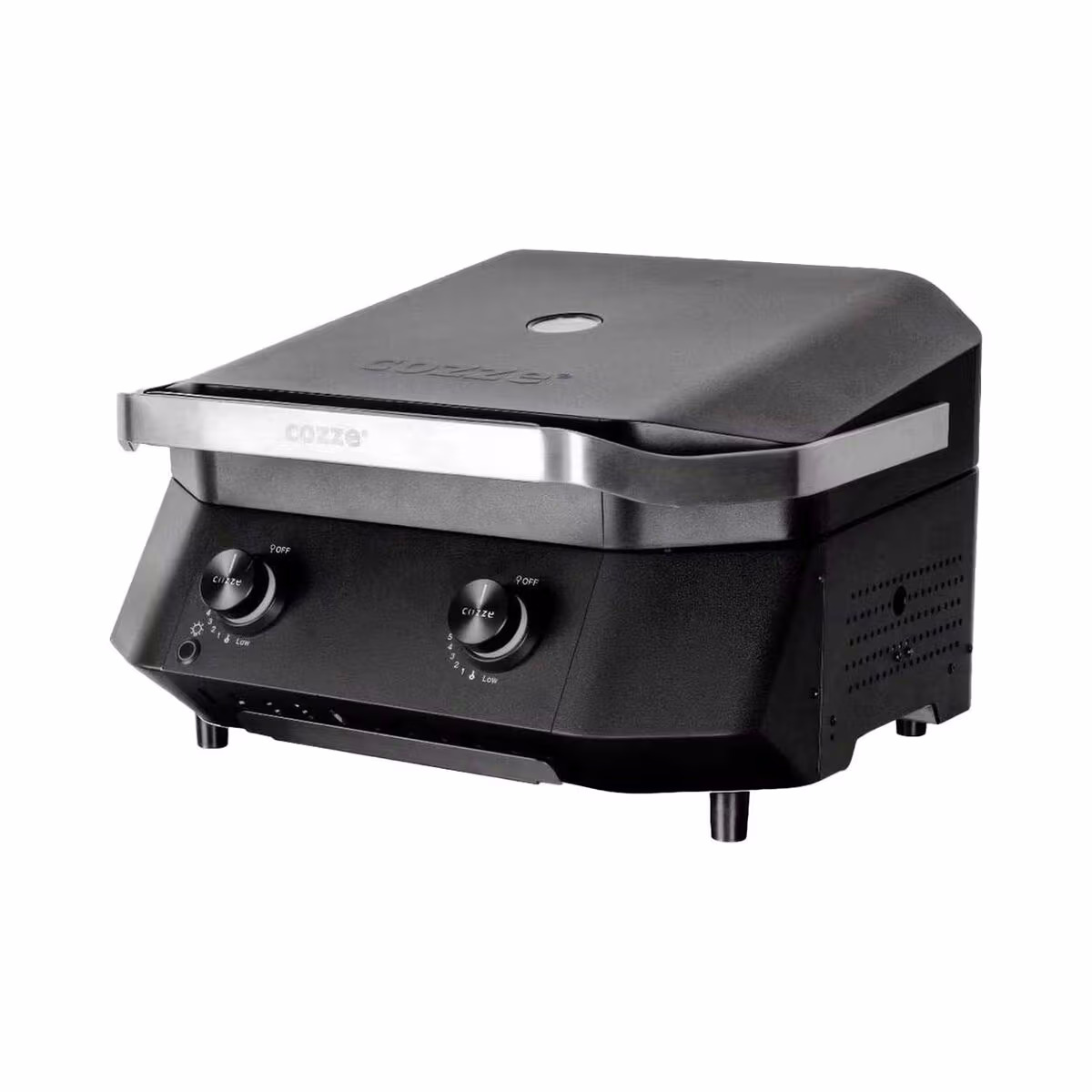 Image of Cozze 90503 G-500 Gas Grill mit 2 Zonen Gasgrill – schwarz