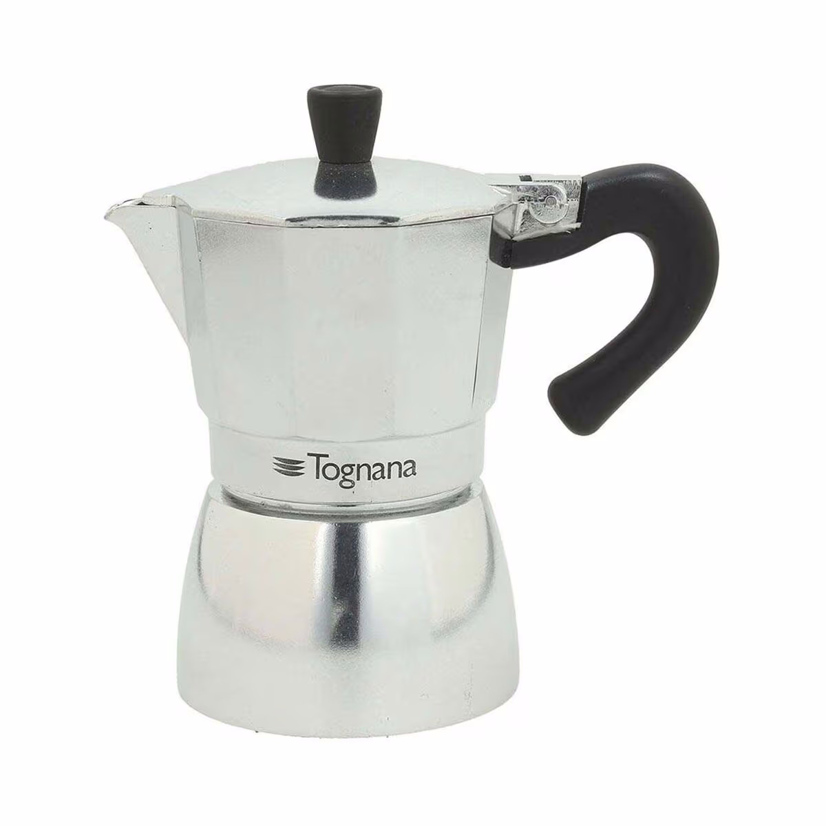 Image of Tognana Grancucina Mirror 3 Tassen Kaffeekanne – Filterkaffeemaschine – aluminium