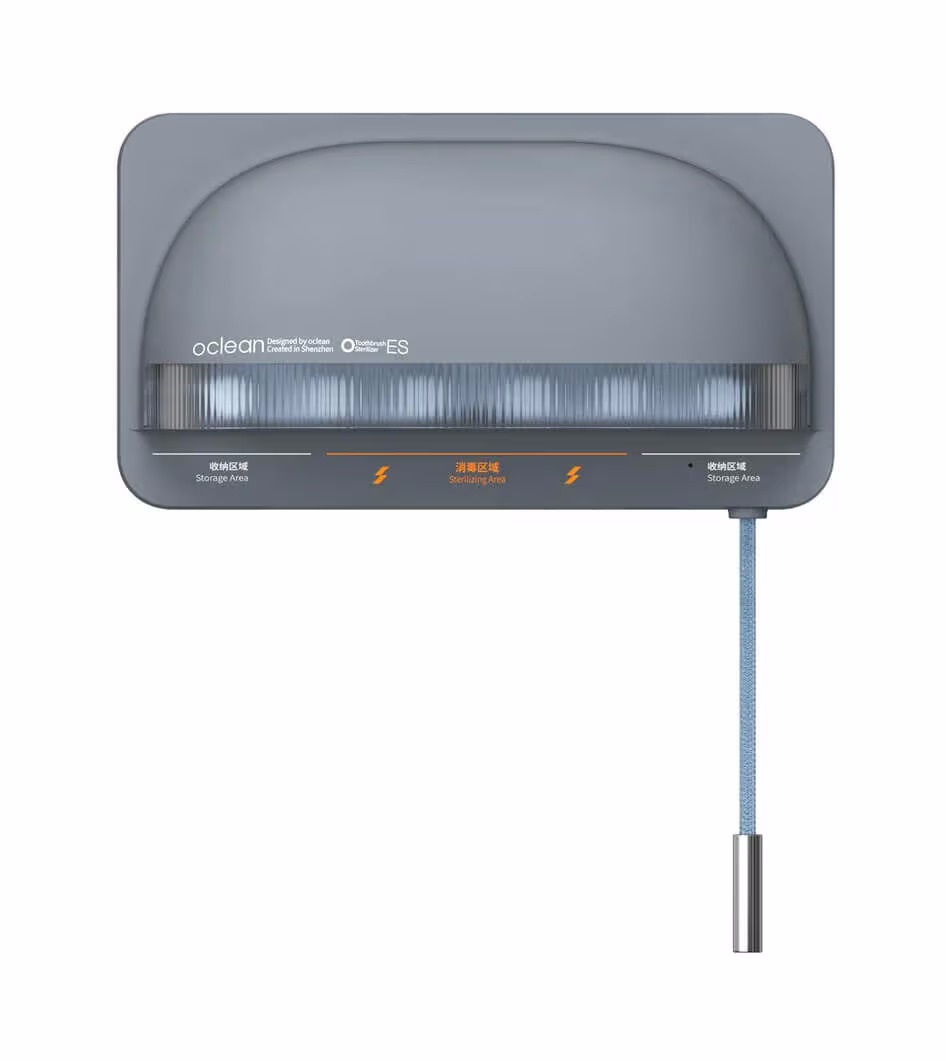 Oclean Zahnbürste Sterilisierer S1 grau Sterilisator – Ersatzbürste/Zahnpflege Zubehör