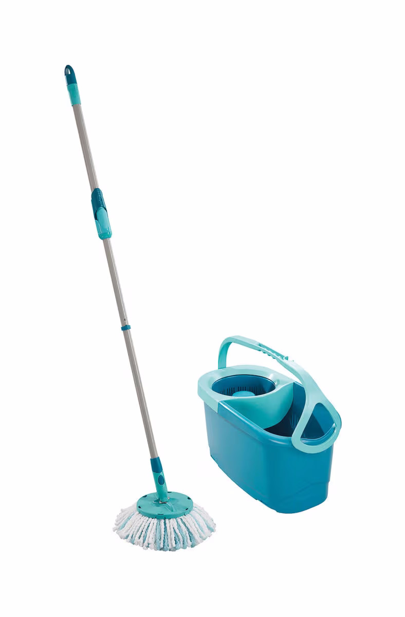Leifheit Set Clean Twist Disc Mop Ergo Wischmopp – Bodenwischer/Wischmopp