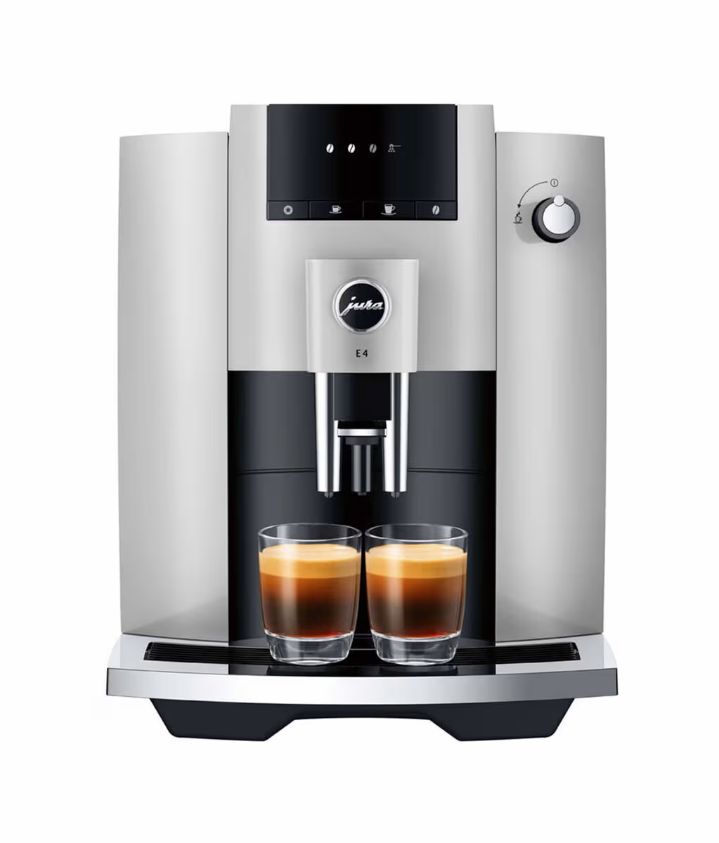 Image of JURA E4 Platin (SA) Kaffeevollautomat – JURA Kaffeevollautomaten Haushalt