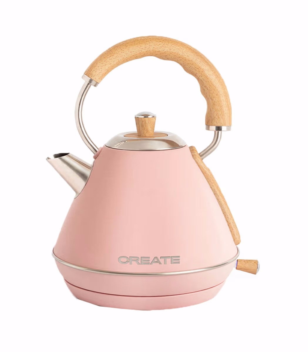 CREATE Kettle Retro M pastellrosa Wasserkocher – pastellpink