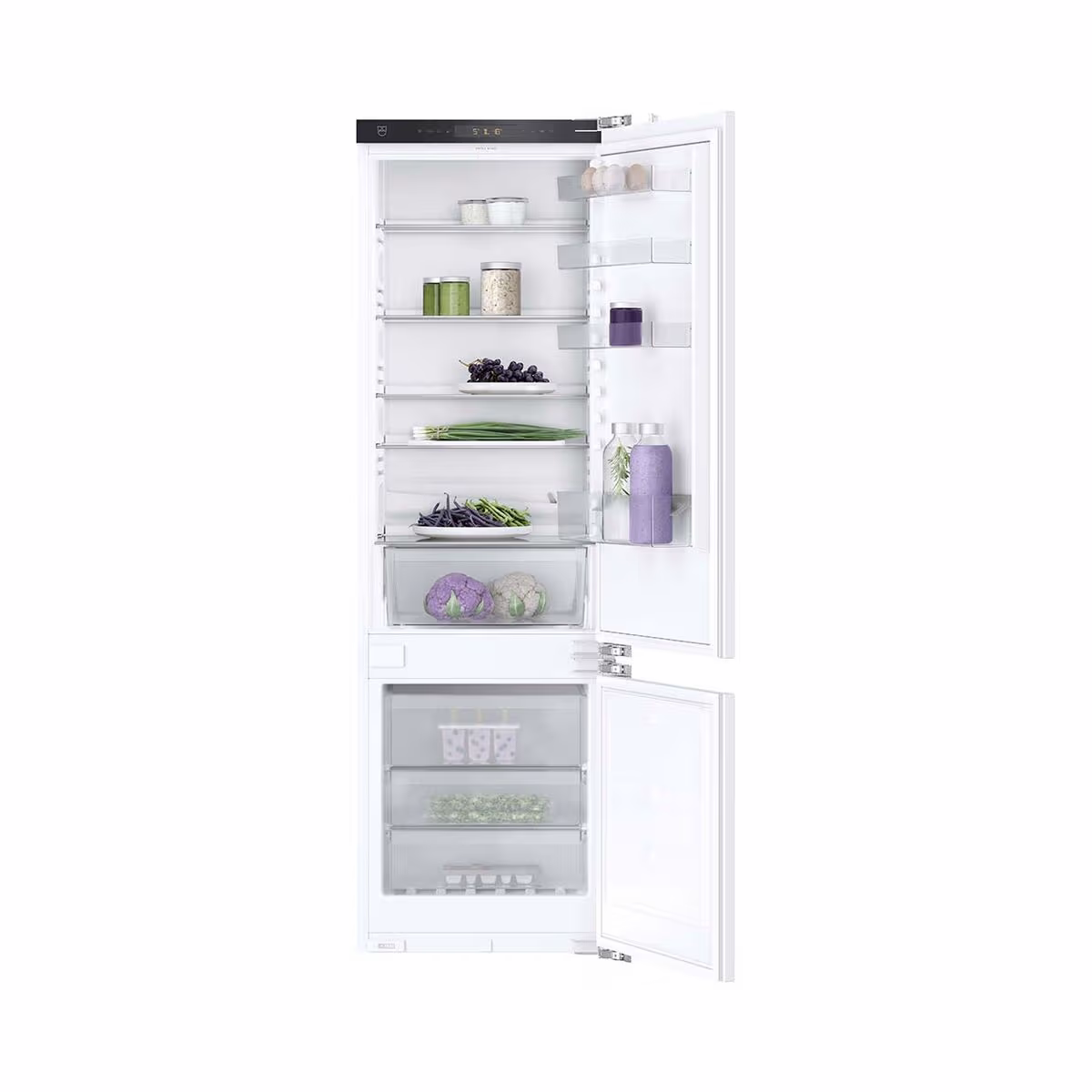Image of V-ZUG CombiCooler V600 178NI 5115700000+1066699 Kühlschrank mit Gefrierfach vollintegriert – Einbaukühlschrank mit Gefrierfach 60 cm vollintegriert