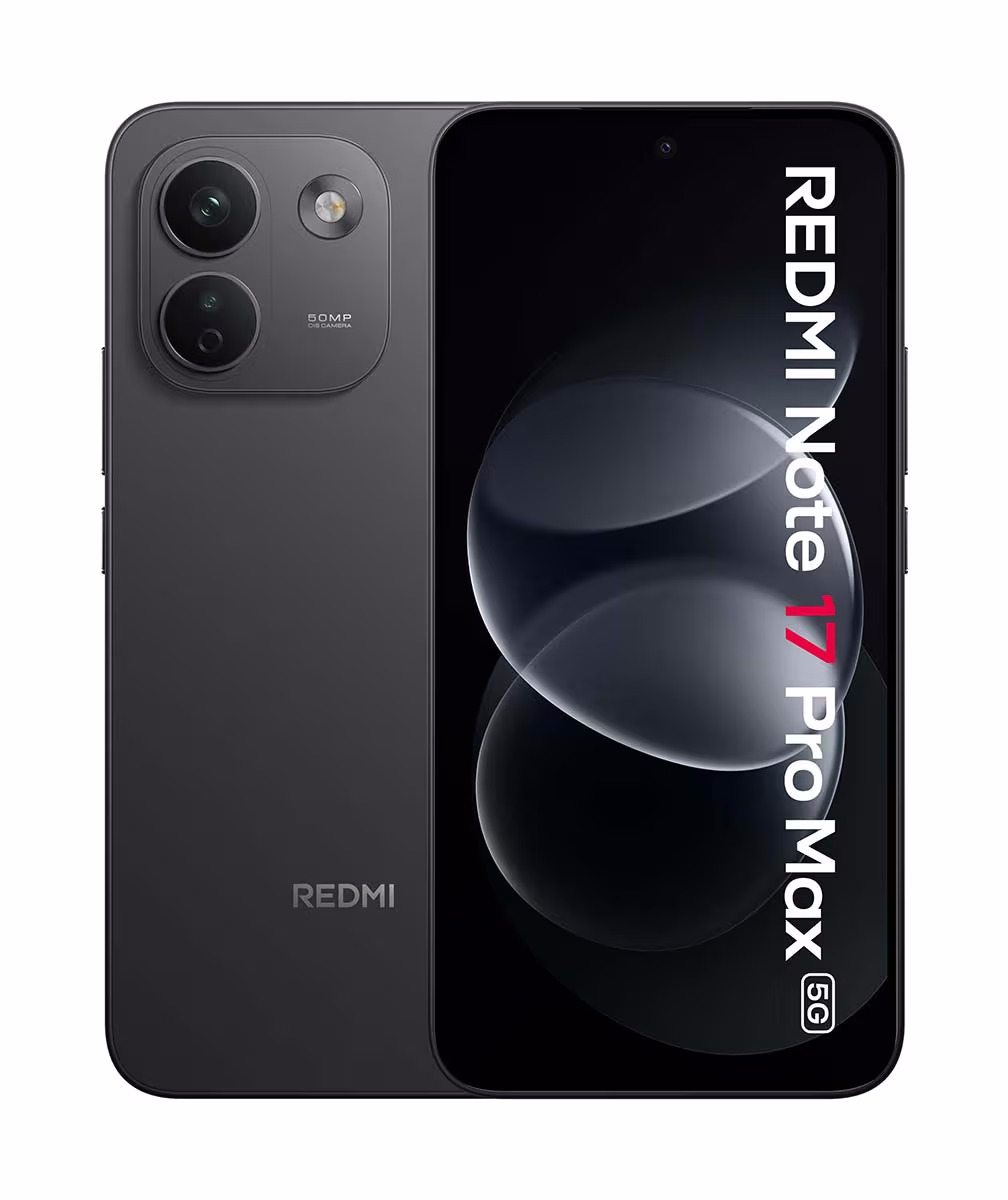 Xiaomi REDMI Note 17 Pro Max 5G - 256 GB, Black, 6.83", 50 MP Smartphone – Xiaomi Redmi Note 17 / Pro / Pro Max – schwarz