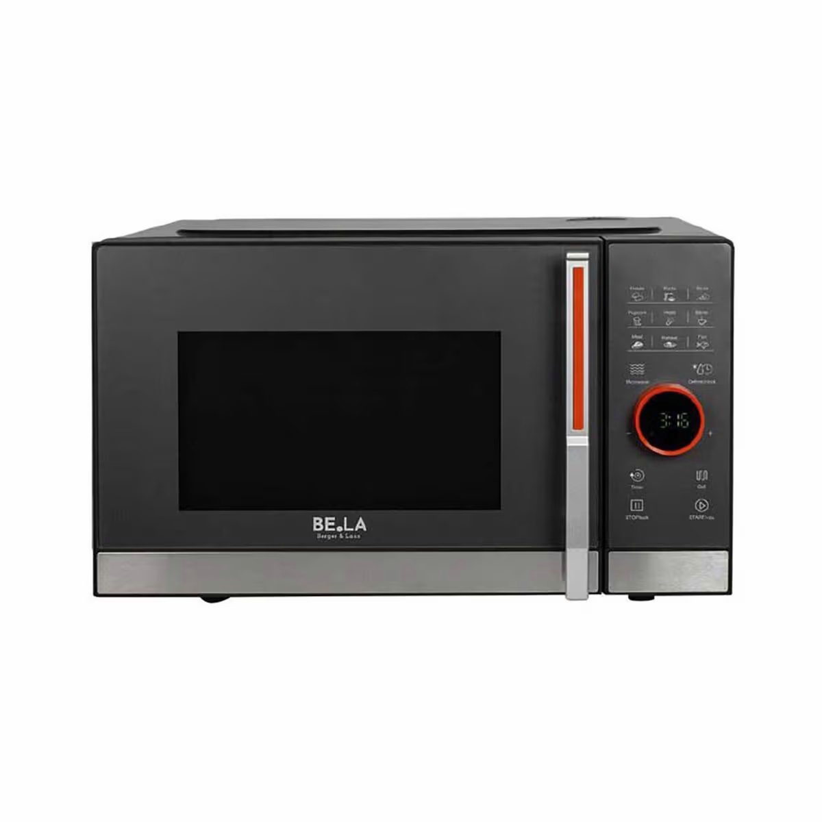 Image of Berger+Lanz MW23P63 Mikrowelle – schwarz / grau