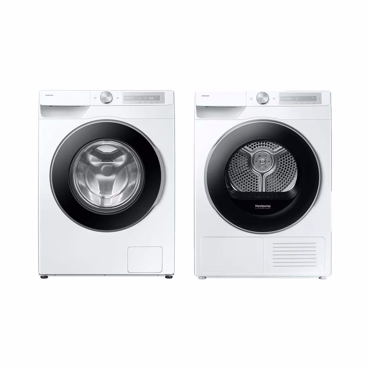 Image of Samsung Set WW90DG6U25LHU5 + DV90DG6845LHU5 – Waschturm Set