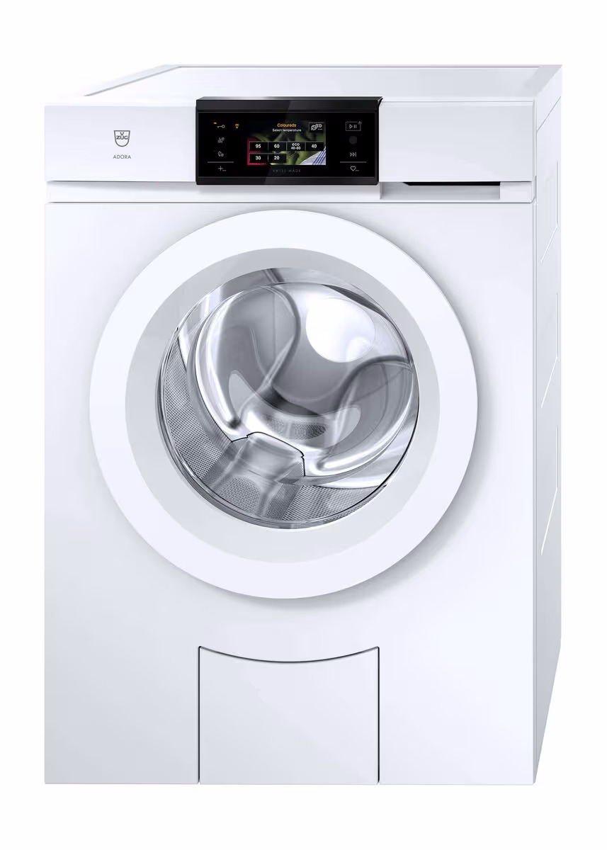 Image of V-ZUG AdoraWaschen V2000 1104100019 Waschmaschine Frontlader – weiss