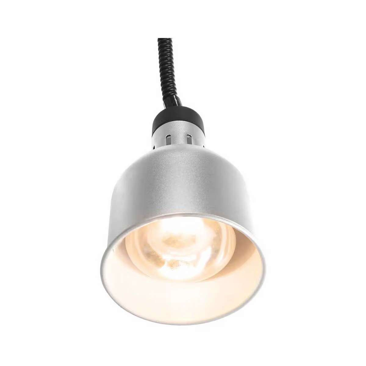 Image of Hendi Höhenverstellbare Wärmelampe zylinderförmig, silber, ø 17.5x(H)25.0cm – Gastro Inventar/Gastro Einrichtungen