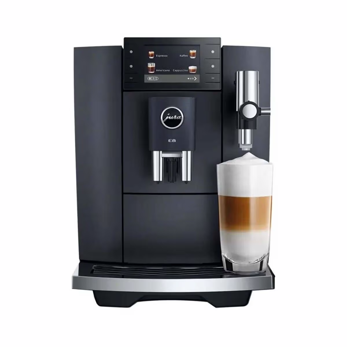 Image of JURA E8 Cosmic Black (SD) Kaffeevollautomat – JURA Kaffeevollautomaten Haushalt – schwarz