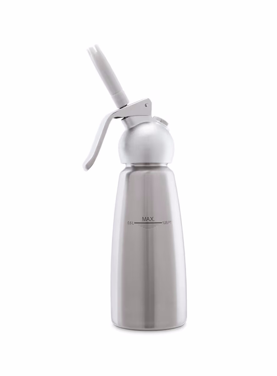 Kisag Whipper Basic 0.5 L Rahmbläser – Diverse Küchenutensilien – edelstahl