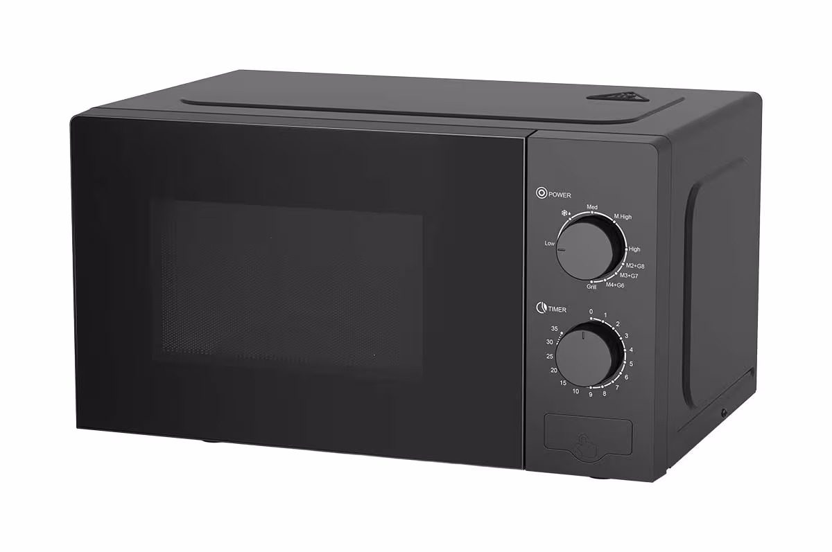 Ohmex MWO-2025G Mikrowelle mit Grill – schwarz