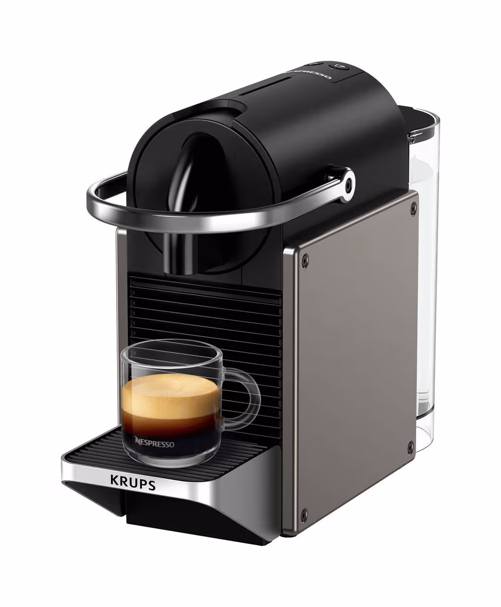 Krups Pixie Redesign Titan Nespresso Maschine – Nespresso Maschine Original