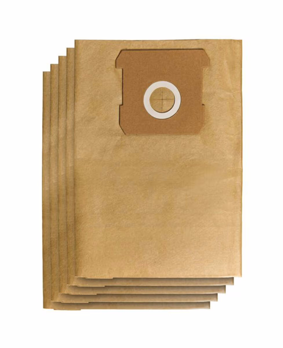 Image of Einhell – EIN Schmutzfangsack 10l (5er Set) Nass-Trockensauger-Zubehör – Staubsaugerbeutel/Staubbeutel – braun