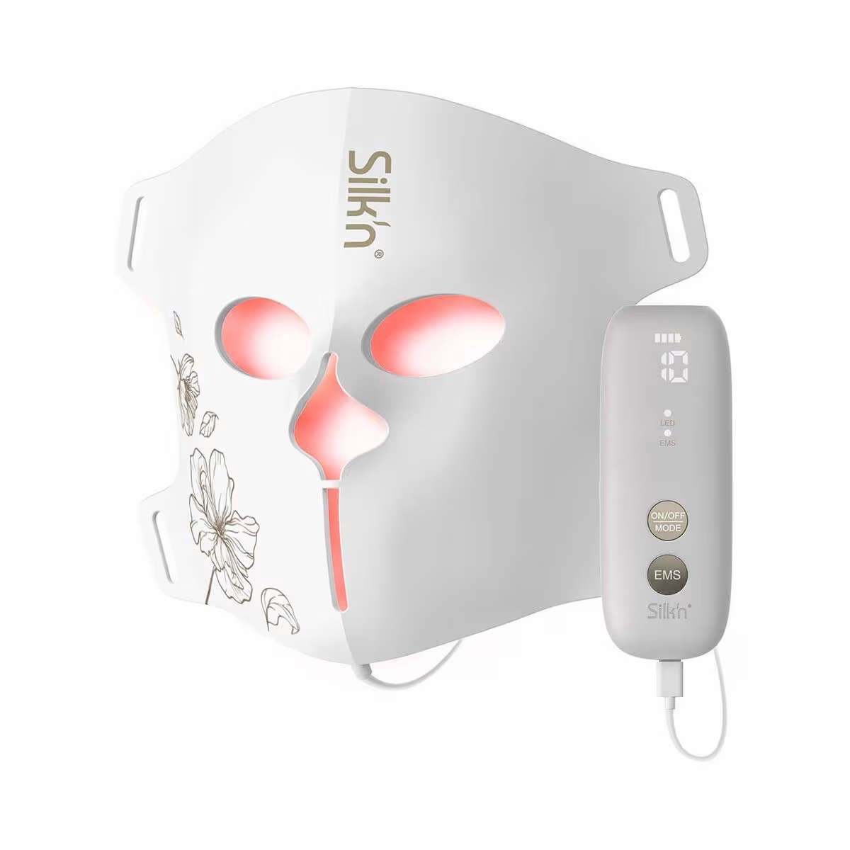 Image of Silk'n LED EMS FaceMask FMEMS Gesichtsmaske – Gesichtsreinigungsgerät/Hautpflege – weiss