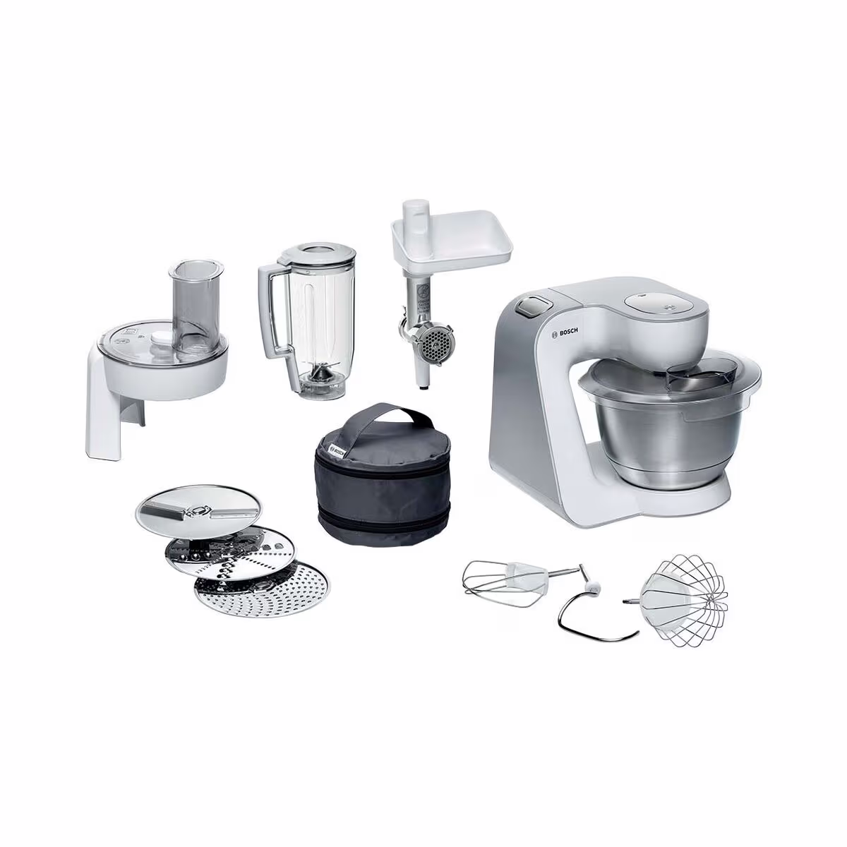 Image of Bosch MUM58231 Küchenmaschine – weiss / silber