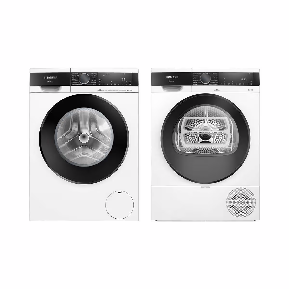 Image of Siemens Set WG44G2F9CH links + WQ33G291CH rechts – Waschturm Set