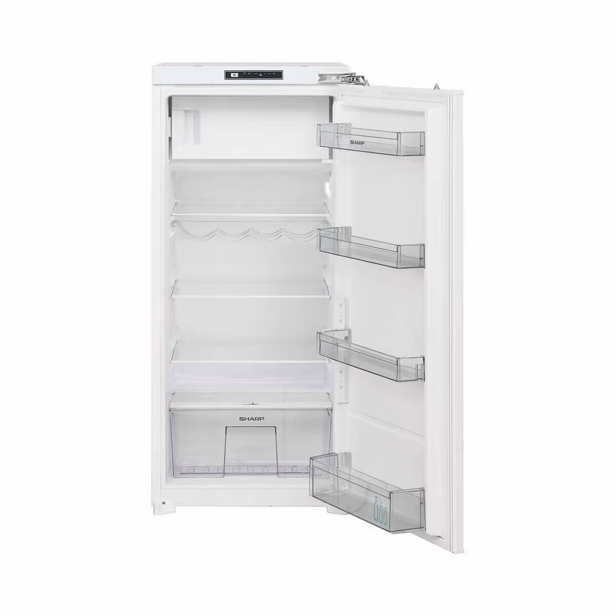 Image of Sharp SJ-LD180E0XD-EU Einbau Kühlschrank 60cm vollintegriert – Einbaukühlschrank 55 cm vollintegriert