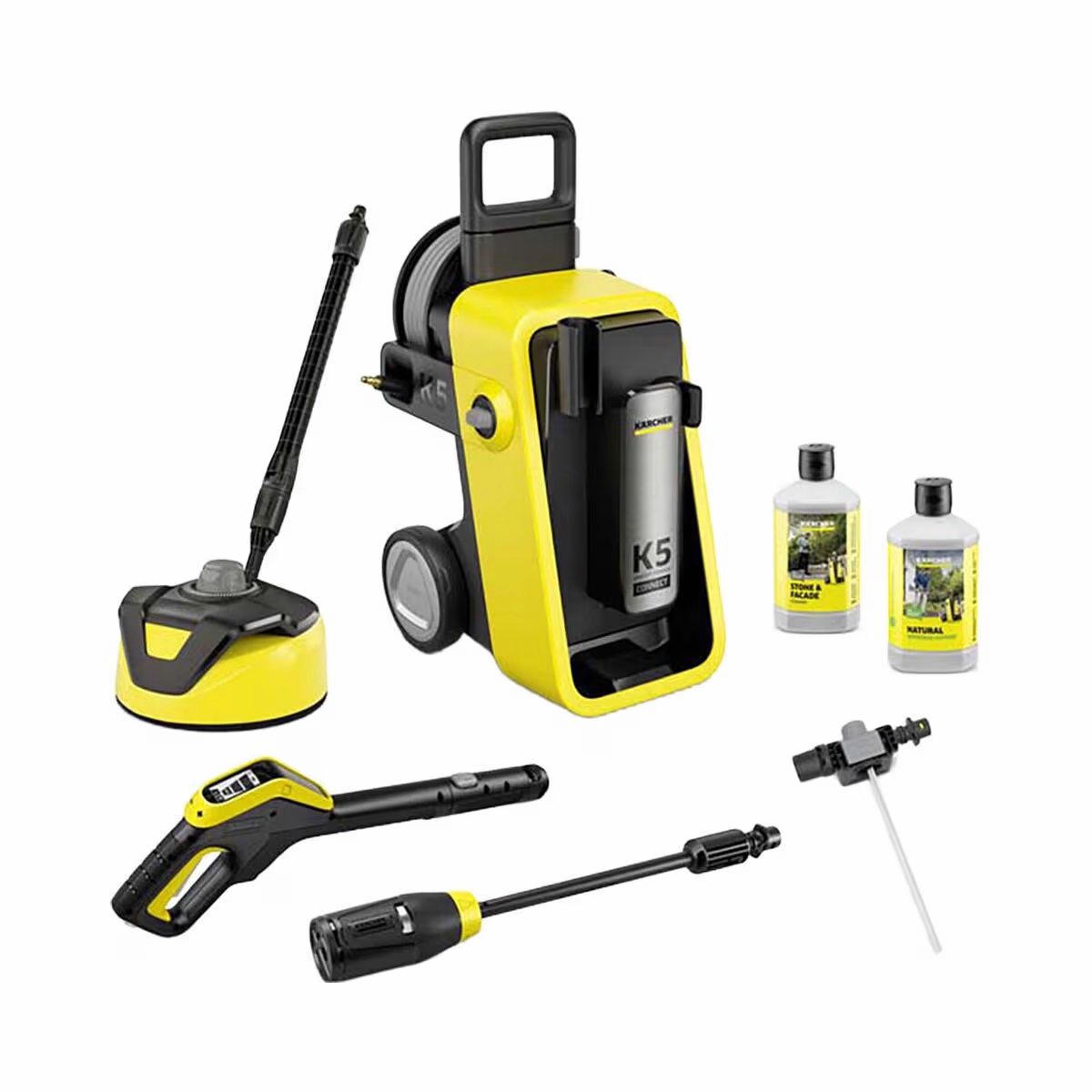 Image of Kärcher K5 Comfort Premium Connect Home Hochdruckreiniger – schwarz / gelb