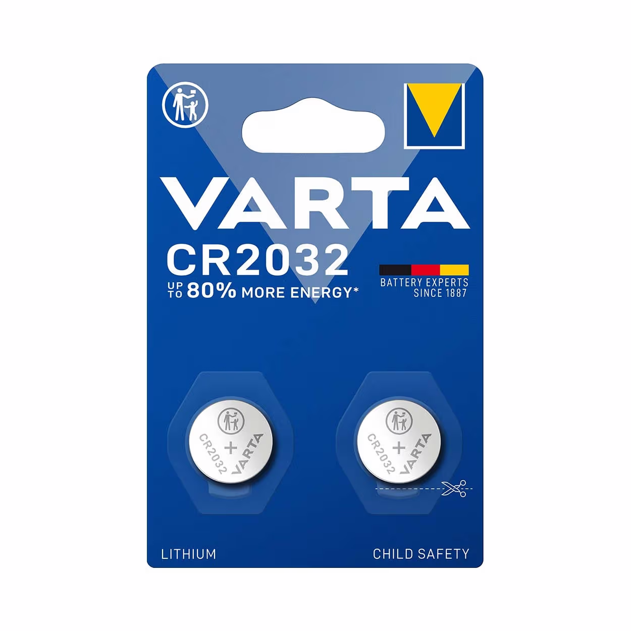 Image of Varta CR2032 2St Batterie – Alkali Batterien