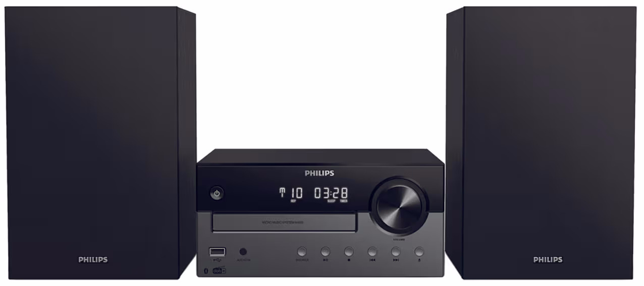 Philips TAM4505M2/12 HiFi-Anlage – Stereoanlage/Hifi Anlage – schwarz