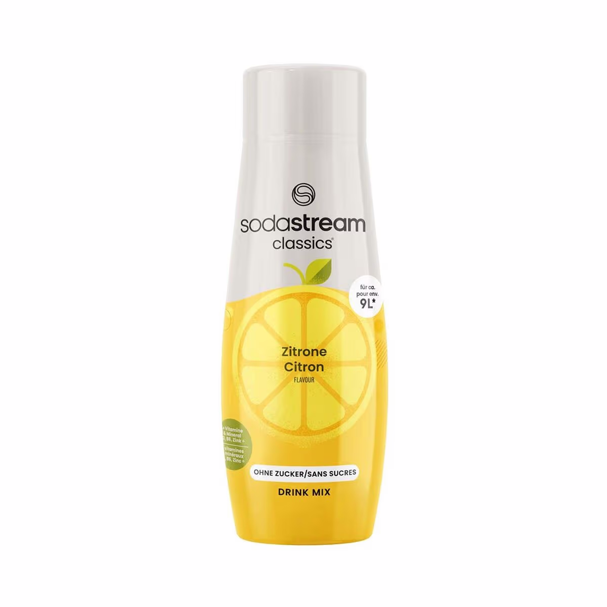 Image of Sodastream Soda-Mix Zitrone Zero 440 ml Sirup – Wassersprudler Sirup