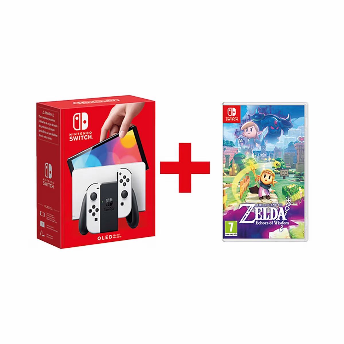 Image of Set Nintendo Switch Weiss+TLOZ: EoW