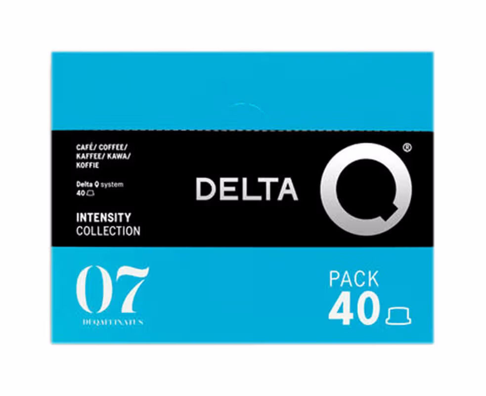 Delta Q DEQAFEINATUS COFFEE PACK 40 Kapseln Kaffeekapseln – Diverse Kaffeekapseln/Kaffeepads