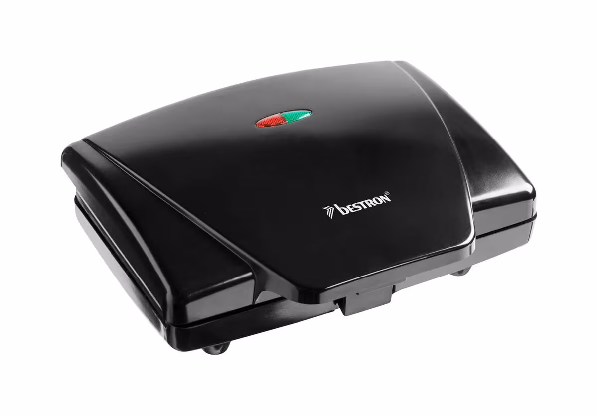 Bestron AMG750Z Sandwichmaker – Kontaktgrill – schwarz