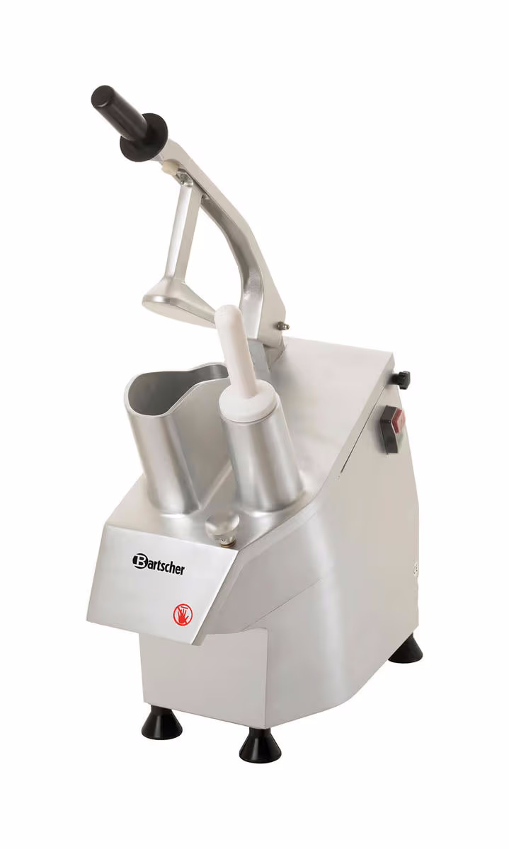 Bartscher Gemüseschneider GMS550 – Gastro Aufschnittmaschine, Mixer & Küchenmaschine – grau