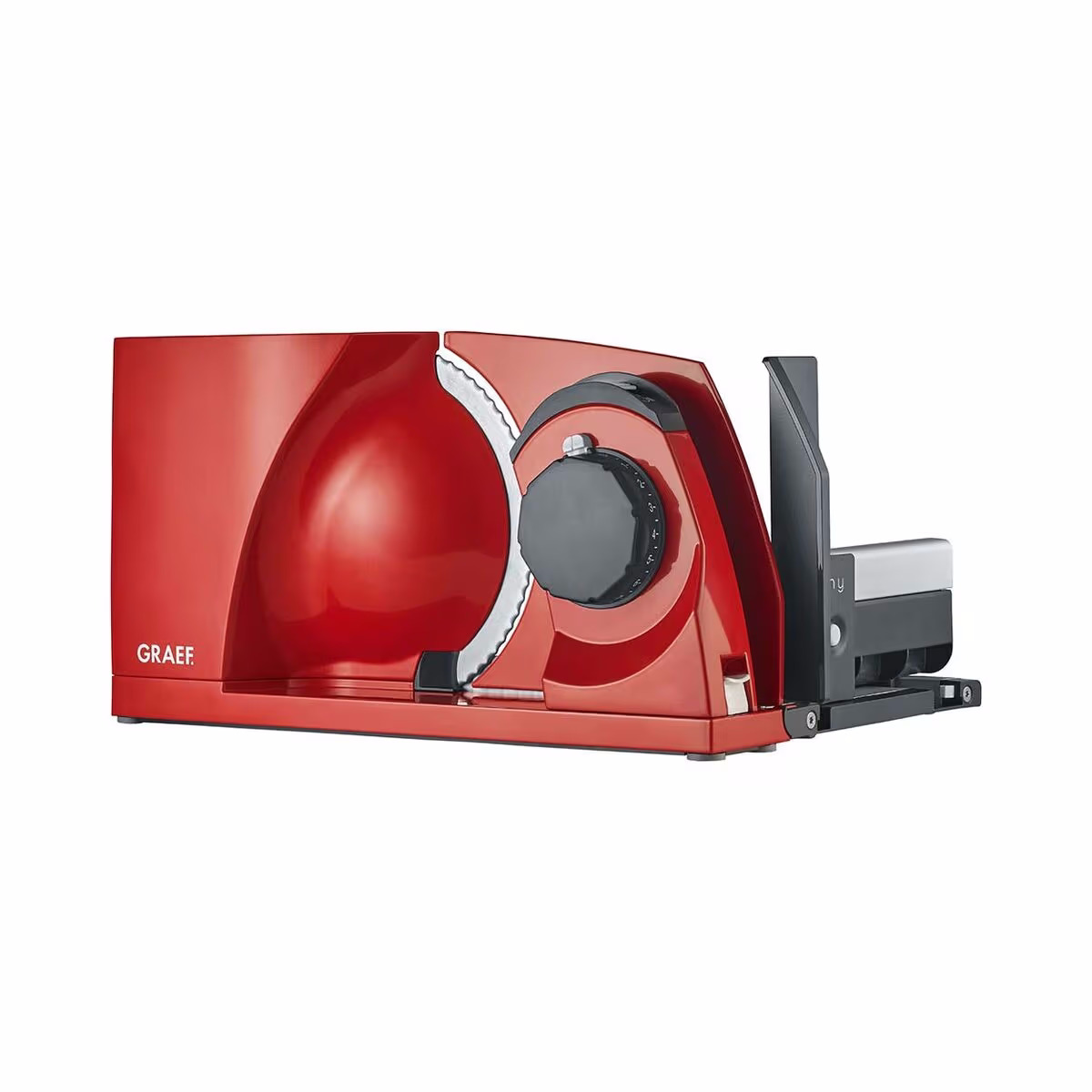 Image of Graef MT1203 Klappbarer Allesschneider MYtiny Twin rot – Aufschnittmaschine/Schneidemaschine