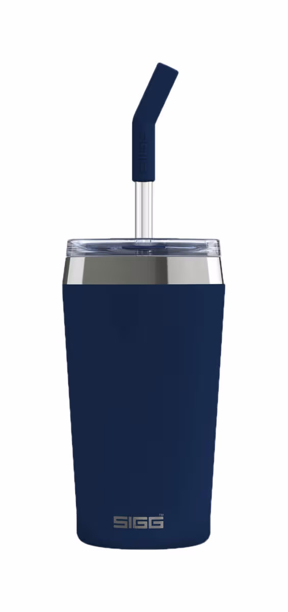 Image of Sigg HELIA NIGHT INK 0.45 L Reisebecher – Trinkflasche/Thermosflasche/Shaker – dunkelblau
