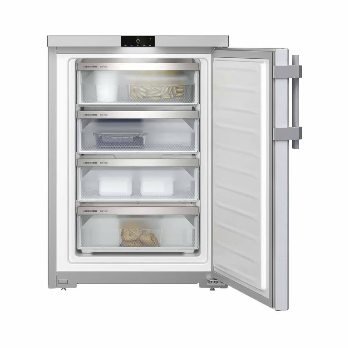 Image of Liebherr FNsddi 1624 Plus Mini Gefrierschrank – Mini Gefrierschrank freistehend – silver