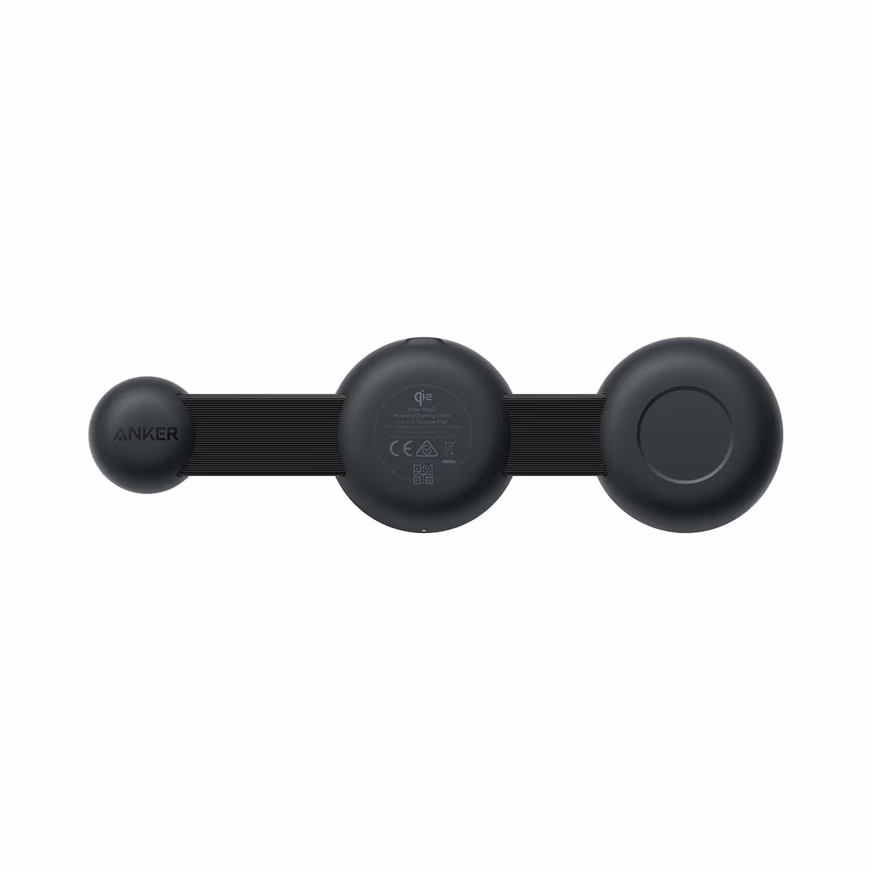 Image of Anker MagGo Wireless Charging Station Schwarz Ladegerät – USB C Kabel/Adapter/Ladegerät