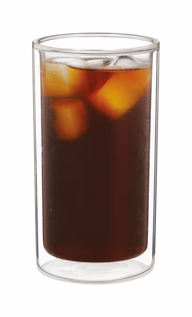 De Longhi Cold Brew Doppelwand-Gläser 300 ml – Diverses Kaffeemaschinen & Teemaschinen Zubehör – glas
